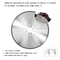 300mm TCT Industrial Saw Blade Aluminium Miter Saw 3/4 IN